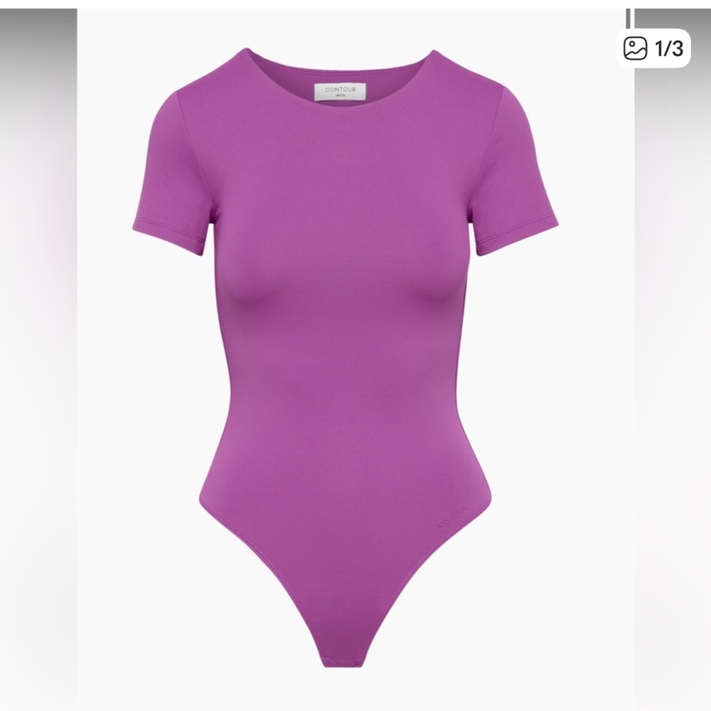 Aritzia contour bodysuit size small thong